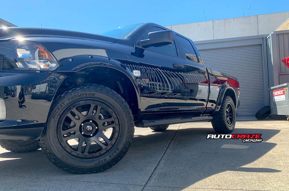 DODGE RAM RECOIL MATTE BLACK